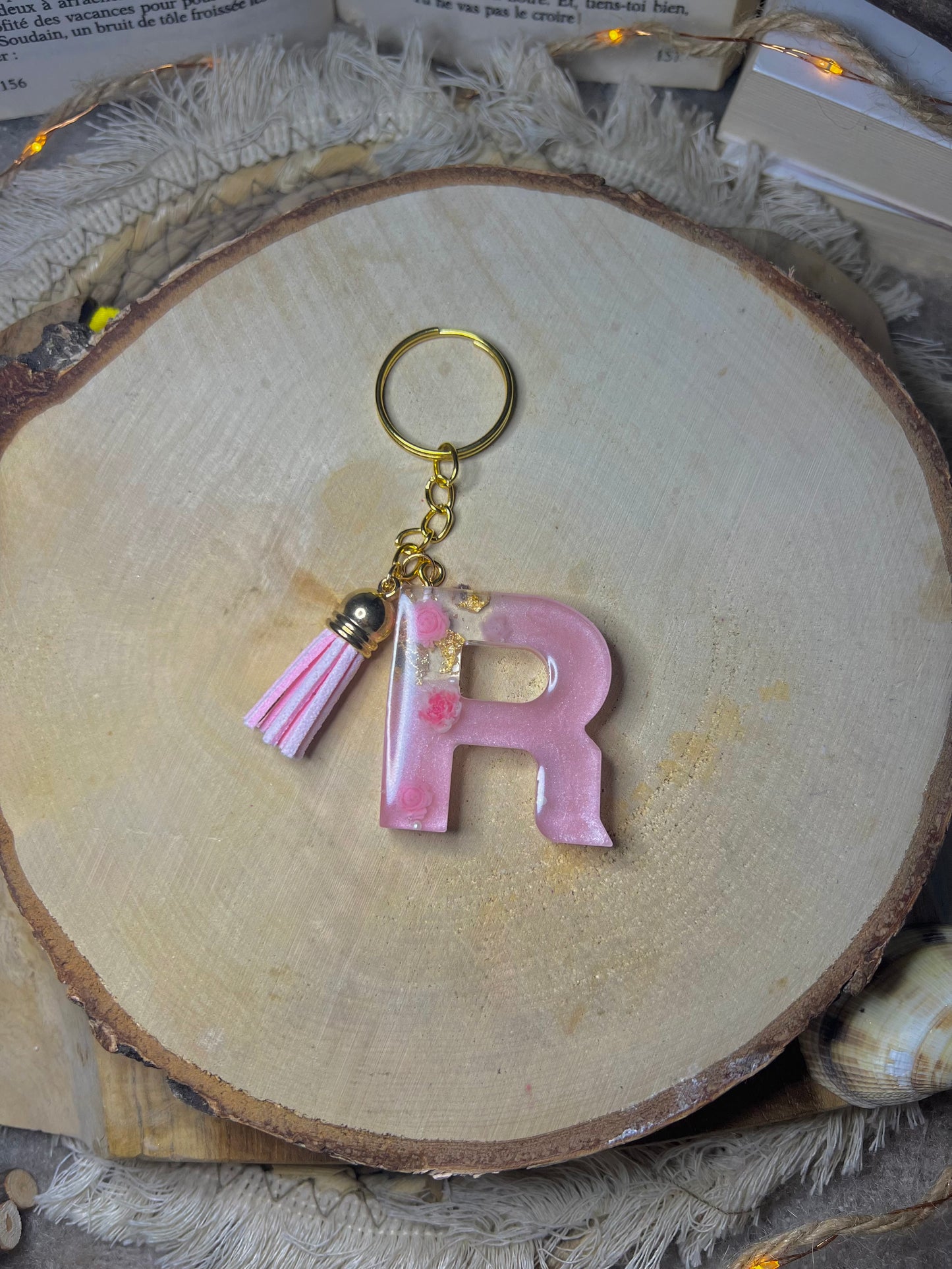 Porte-clés lettre « R »
