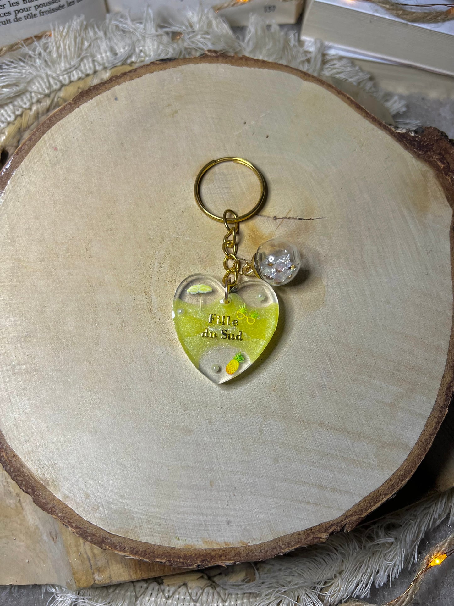 Porte-clés Fille du Sud
